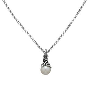 Pendente Giovanni Raspini Donna Mini Drops in Argento Perla 11932