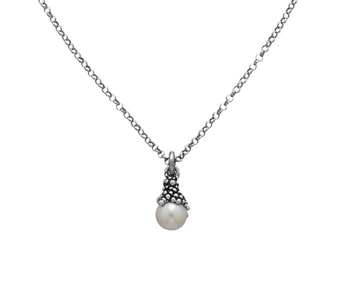 Pendente Giovanni Raspini Donna Mini Drops in Argento Perla 11932