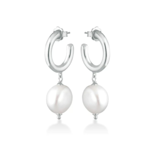 Orecchini Lelune Donna LELUNE GLAMOUR in Argento Perla LGEA296