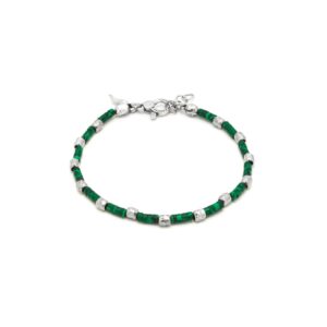 Bracciale Giovanni Raspini Uomo in Argento Malachite 11360L