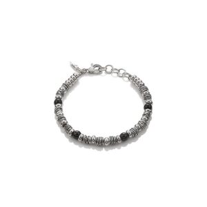 Bracciale Giovanni Raspini Uomo Bond in Argento Onice 10696
