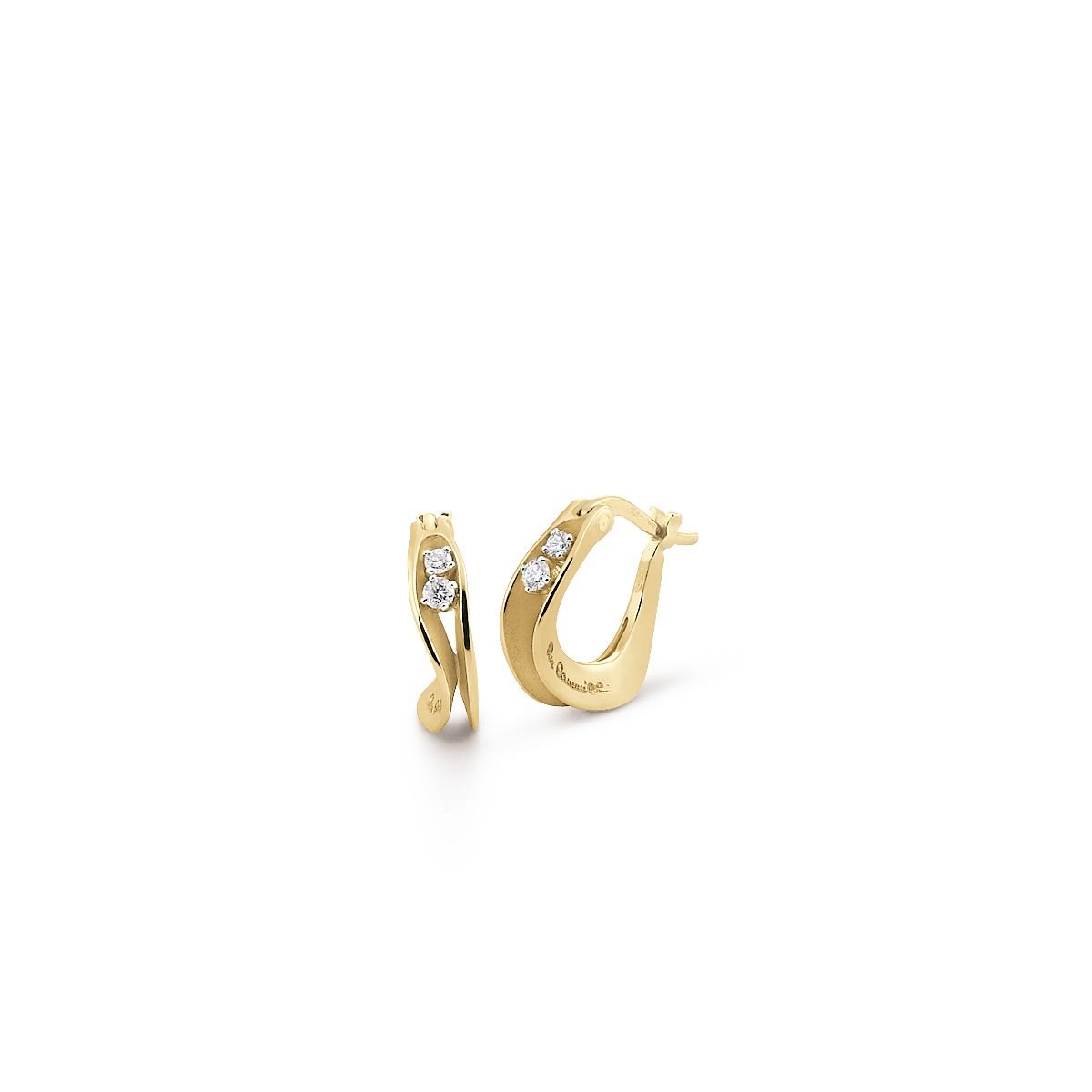 Orecchini Annamaria Cammilli Donna Dune in Oro Diamante GOR1240U