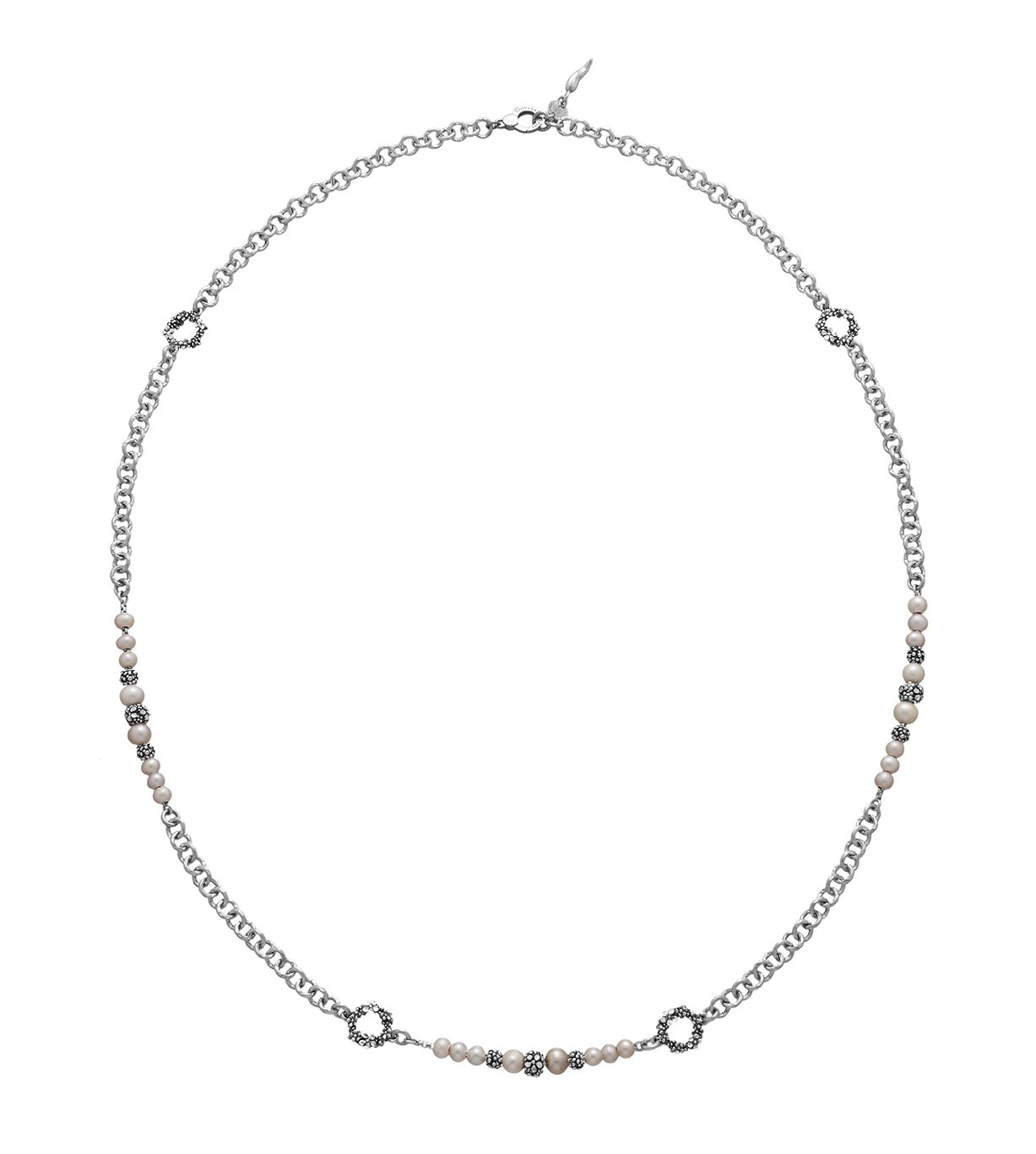 Collana Giovanni Raspini Donna Blossom in Argento Perla 11936
