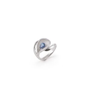 Anello Annamaria Cammilli Donna Premiere Color in Oro bianco Zaffiro GAN2075W