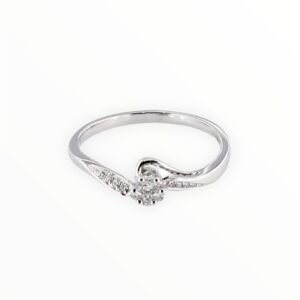 Anello Giorgio Visconti Donna in Oro bianco Diamante ABX15832