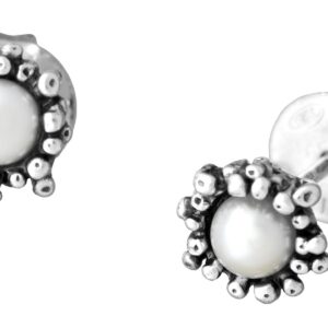 Orecchini Giovanni Raspini Donna Anemone in Argento Perla 11819