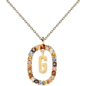 Collana PDPaola Donna NEW LETTERS in Argento CO01-266-U