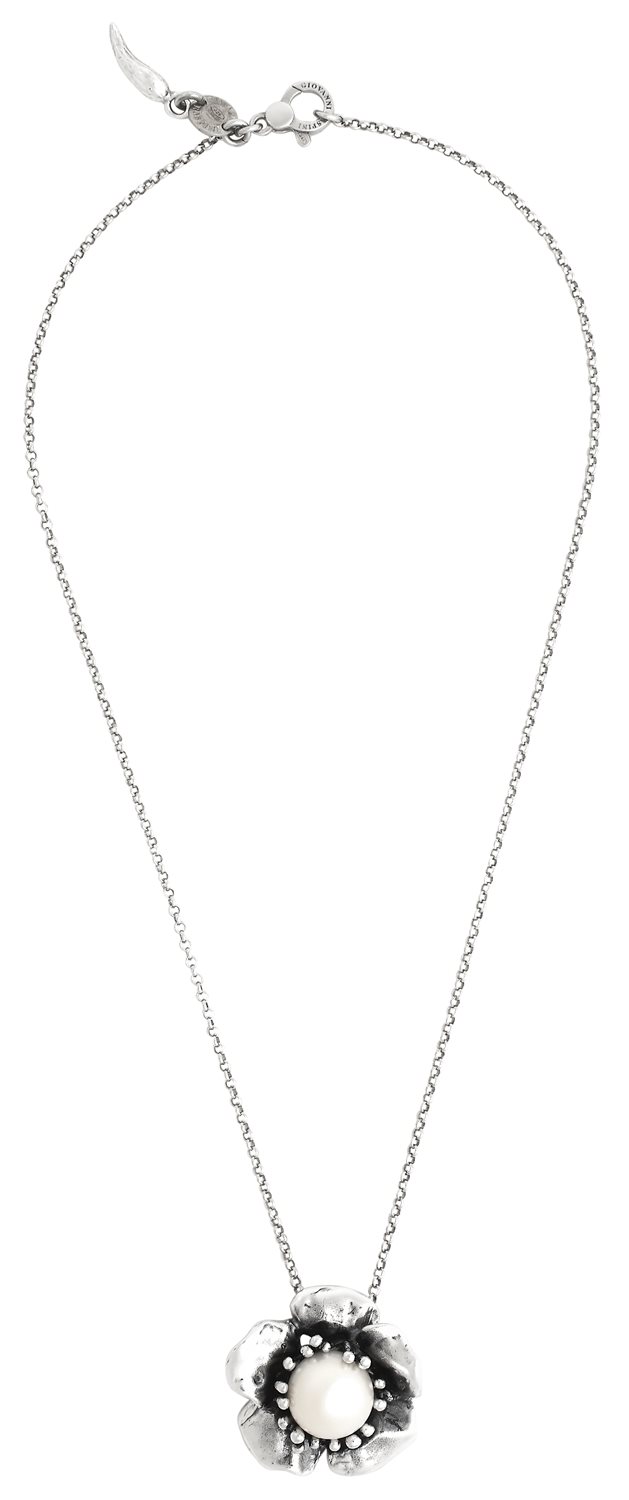 Pendente Giovanni Raspini Donna Magnolia in Argento Perla 12632