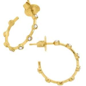 Orecchini Giovanni Raspini Donna Satellite in Argento Zircone 12556