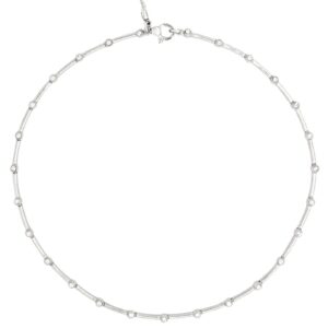 Collana Giovanni Raspini Donna Satellite in Argento Zircone 12548