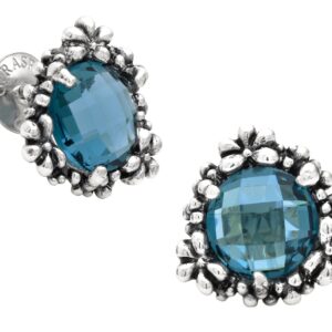 Orecchini Giovanni Raspini Donna Blue Ivy in Argento Cristallo 12431