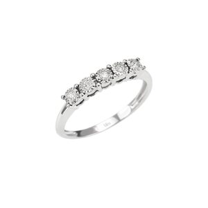 Anello Bliss Donna Rugiada in Oro bianco Diamante 20069988