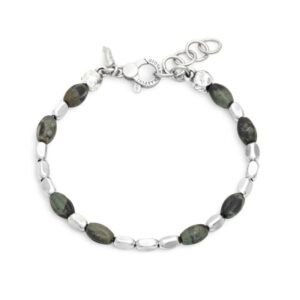 Bracciale Giovanni Raspini Uomo Seed in Argento Diaspro 12406L