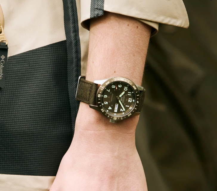 Orologio Seiko Uomo 5 Sport in Acciaio HDB009K1 - Image 4