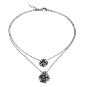 Collana Giovanni Raspini Donna MARGHERITE GARDEN in Argento Quarzo 11203