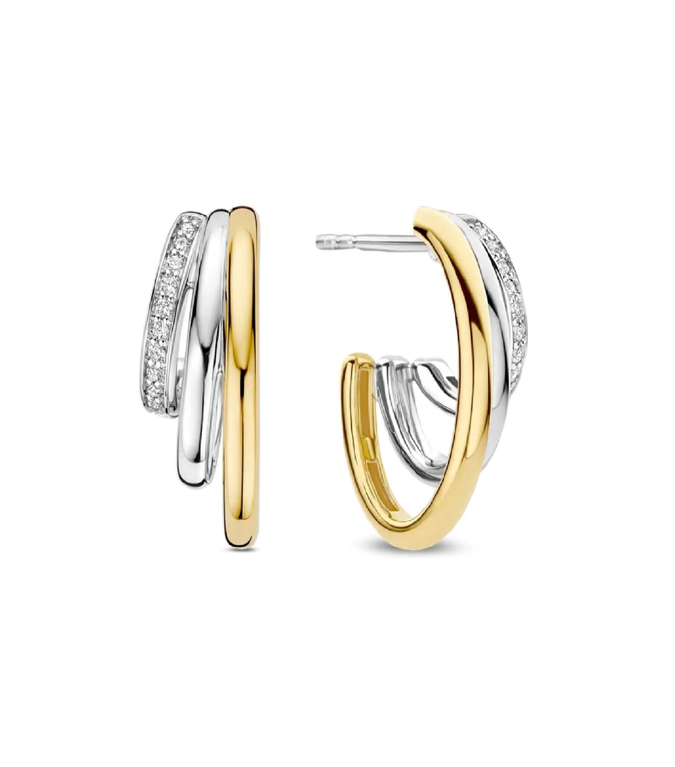 Orecchini Ti Sento Milano Donna in Argento Zircone 78068ZY