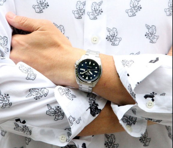 Orologio Seiko Uomo 5 Sport in Acciaio SRPE53K1 - Image 2