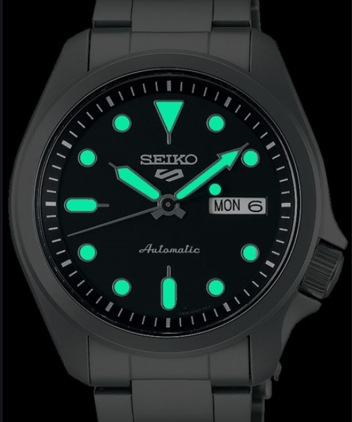 Orologio Seiko Uomo 5 Sport in Acciaio SRPE53K1 - Image 4