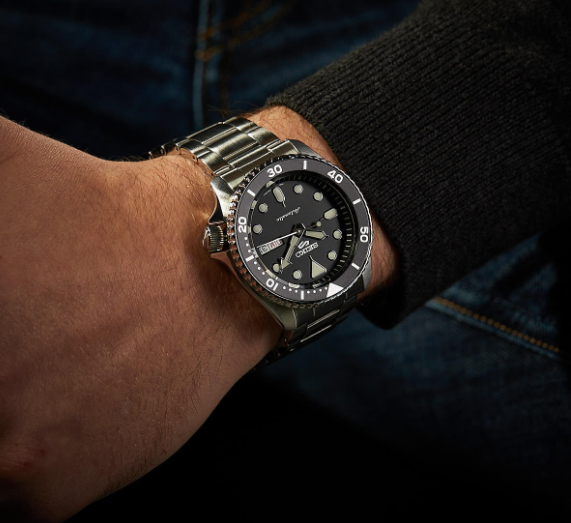 Orologio Seiko Uomo 5 Sport in Acciaio SRPD55K1 - Image 3
