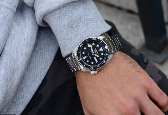 Orologio Seiko Uomo 5 Sport in Acciaio SRPD55K1 - Image 5