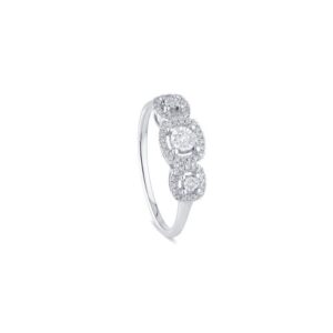 Anello Bliss Donna in Oro bianco 20111535