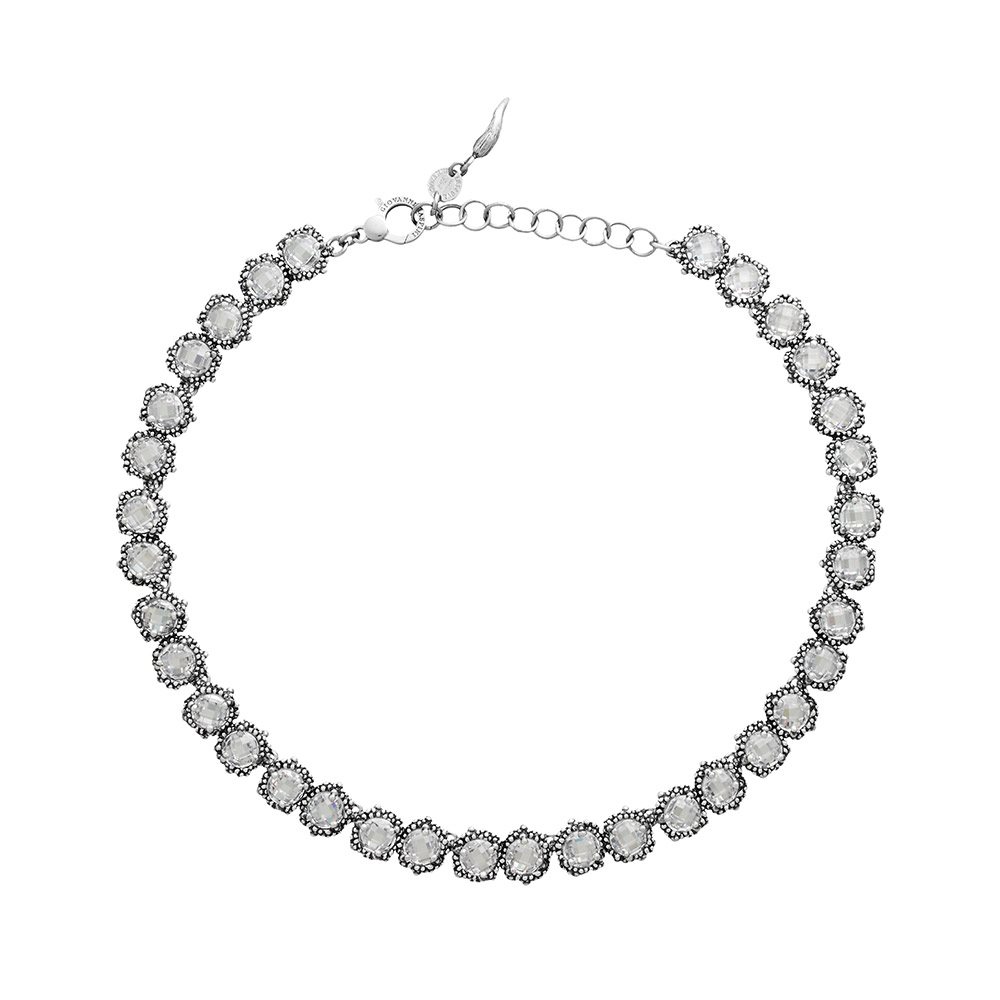 Collana Giovanni Raspini Donna Shine Mini in Argento Cristallo 11993