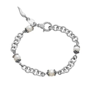 Bracciale Giovanni Raspini Donna Mini Drops in Argento Perla 11931