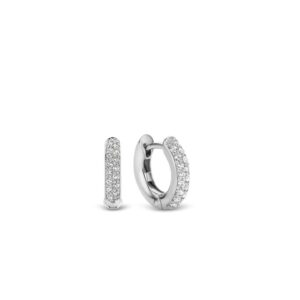 Orecchini Ti Sento Milano Donna Minimalistic in Argento Cubic Zirconia 7210ZI