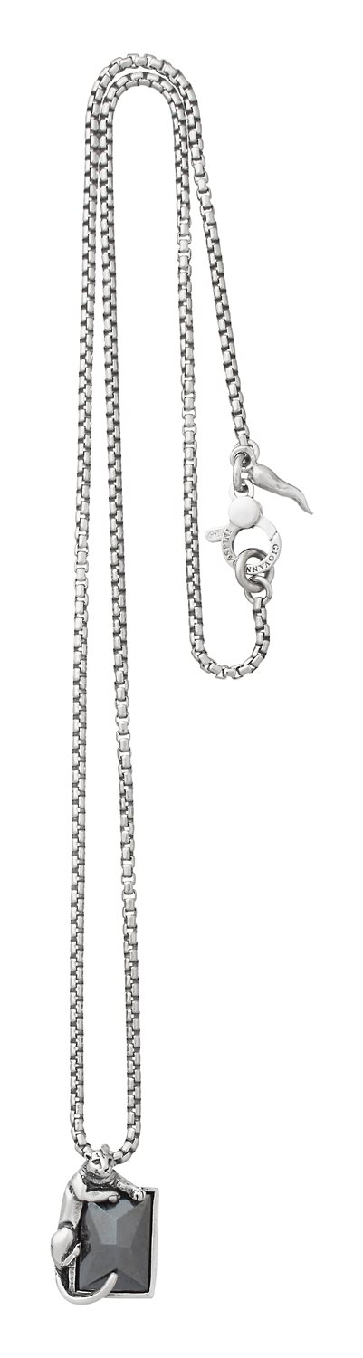 Collana Giovanni Raspini Uomo BLACK PANTHER in Argento Ematite 12377 - Image 2