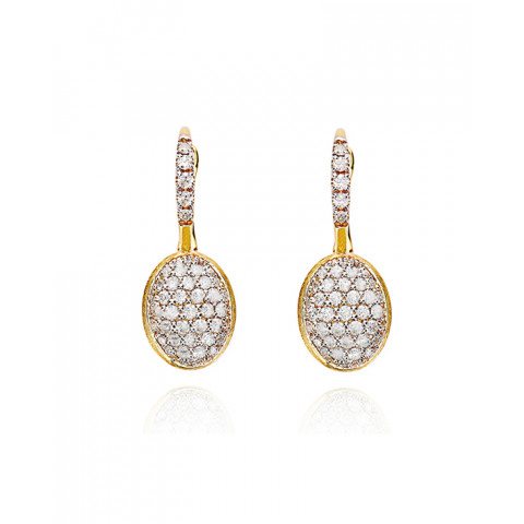 Orecchini Nanis Donna Ciliegine in Oro giallo Diamante OS25-583