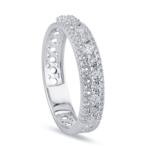 Anello Bliss Donna Bl etoile in Oro bianco Diamante 20114581