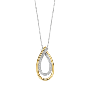 Collana Ti Sento Milano Donna in Argento Cubic Zirconia 34121ZY/45