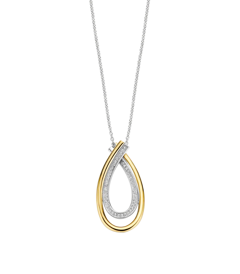 Collana Ti Sento Milano Donna in Argento Cubic Zirconia 34121ZY/45