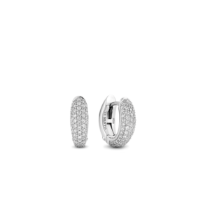 Orecchini Ti Sento Milano Donna Statement in Argento Cubic Zirconia 7804ZI