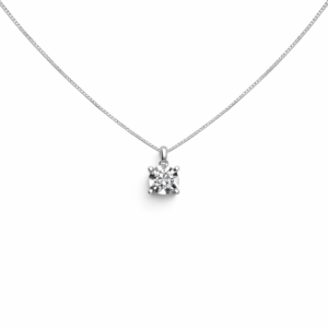 Collana Promesse Donna in Oro bianco Diamante PNDISCO2