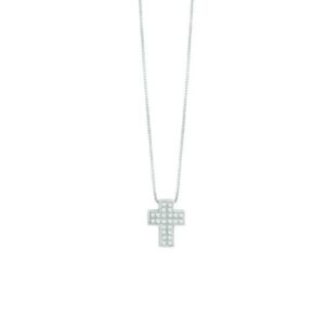 Collana Bliss in Oro bianco Diamante 20092714