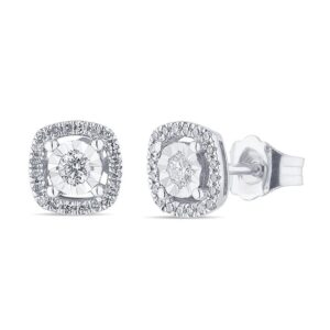 Orecchini Bliss Donna Bl le croci in Oro bianco Diamante 20111533