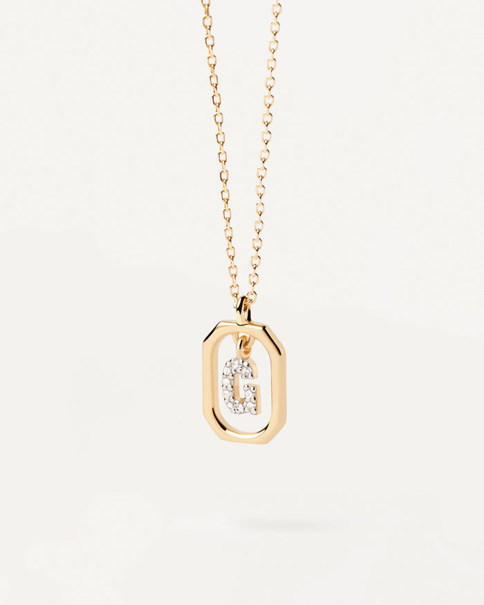 Collana PDPaola Donna MINI LETTERS in Argento CO01-518-U