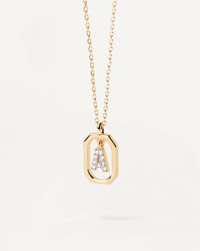 Collana PDPaola Donna MINI LETTERS in Argento CO01-512-U