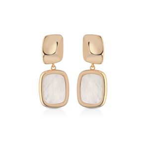 Orecchini Lelune Donna LELUNE GLAMOUR in Argento Madreperla artificiale in bioresina LGEA755.1