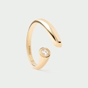 Anello PDPaola Donna THE NEW ESSENTIALS in Argento