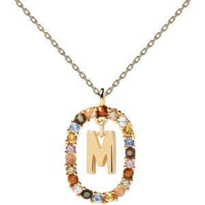 Collana PDPaola Donna NEW LETTERS in Argento CO01-272-U