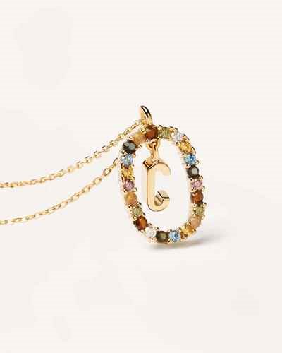 Collana PDPaola Donna NEW LETTERS in Argento CO01-262-U