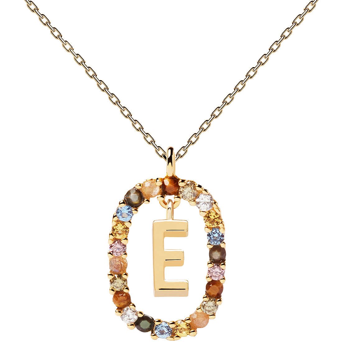 Collana PDPaola Donna NEW LETTERS in Argento CO01-264-U