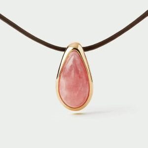 Collana PDPaola Donna in Argento Rodocrosite CO01-B49-U