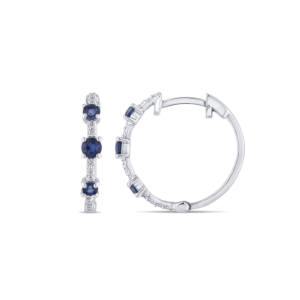 Orecchini Bliss Donna Bl via lattea in Oro Zaffiro blu 20109718