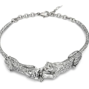 Collana Giovanni Raspini Donna Leopard in Argento 12270