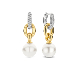Orecchini Ti Sento Milano Donna in Argento Perla 78016YP