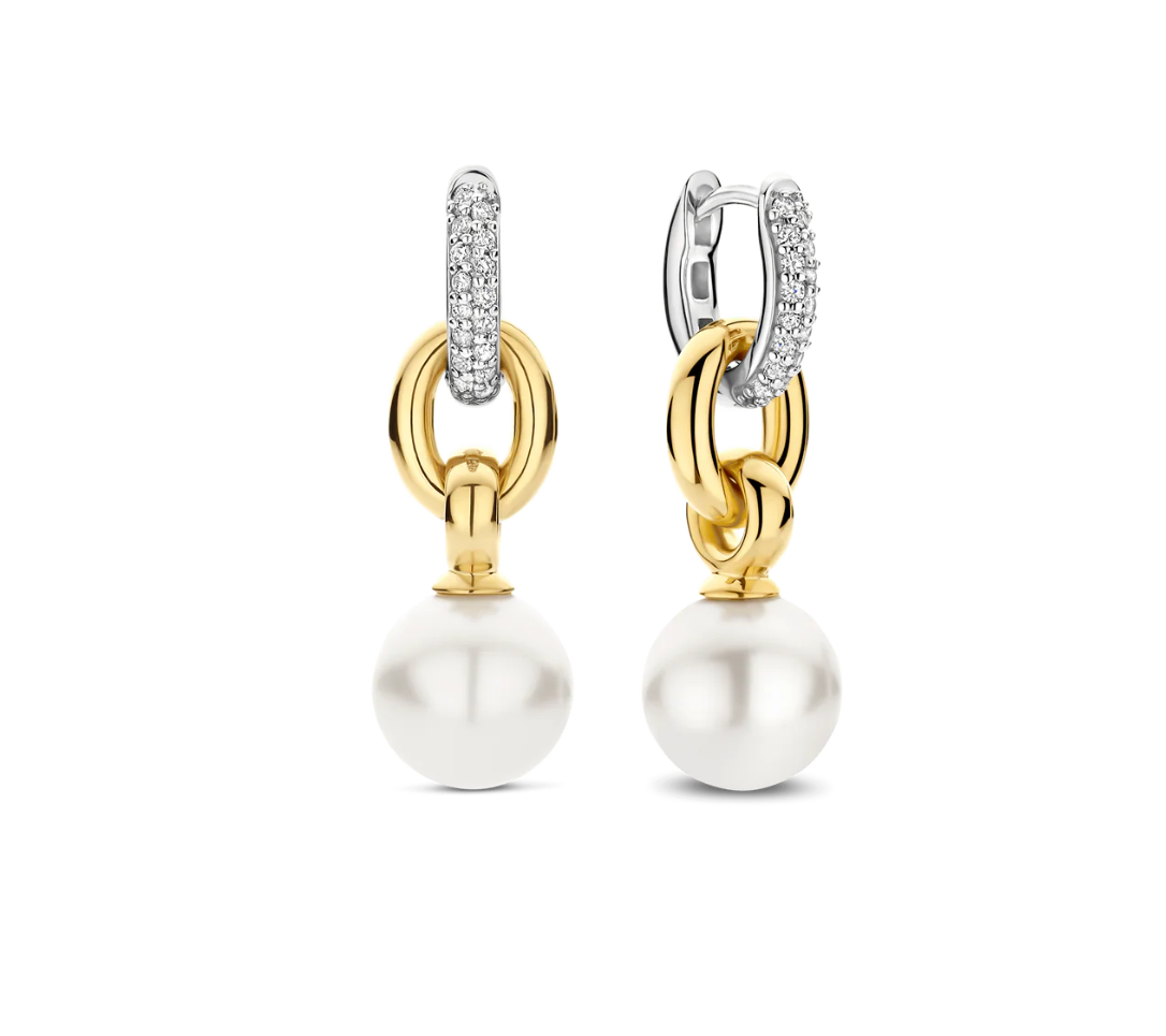 Orecchini Ti Sento Milano Donna in Argento Perla 78016YP