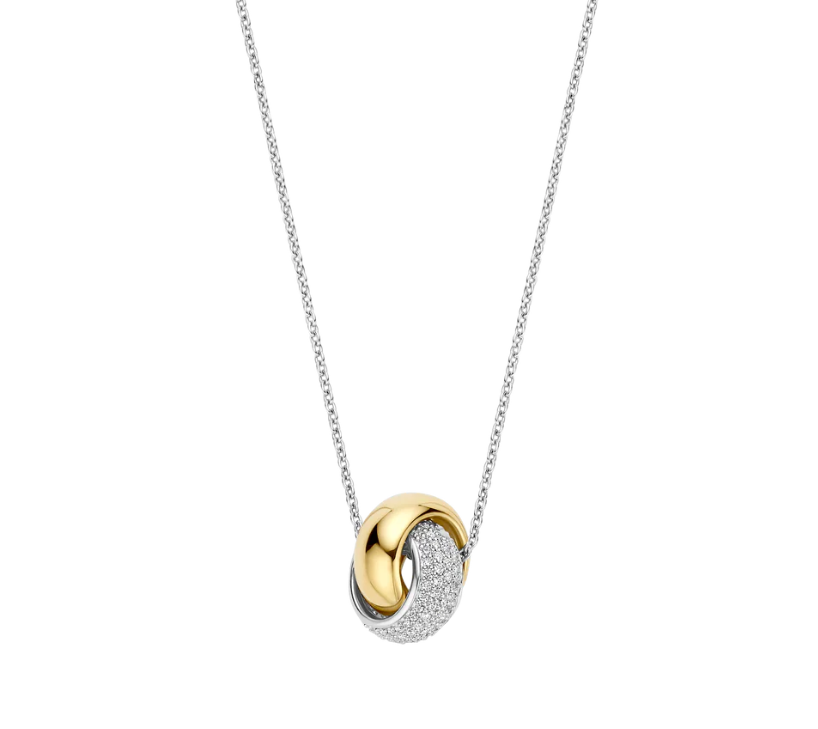 Collana Ti Sento Milano Donna in Argento Cubic Zirconia 34118ZY/42